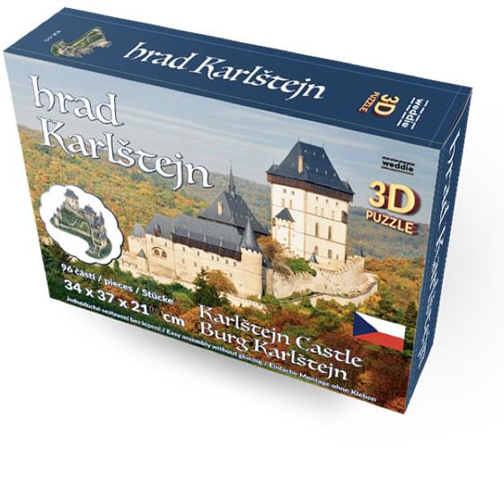 Kniha: Hrad Karlštejn 3D Puzzleautor neuvedený