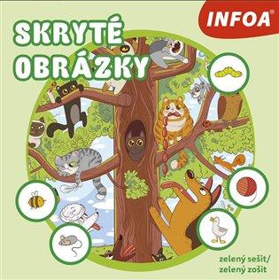 Kniha: Skryté obrázky - zelený zošitautor neuvedený