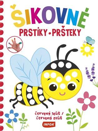 Kniha: Šikovné prstíky - červený sešitautor neuvedený