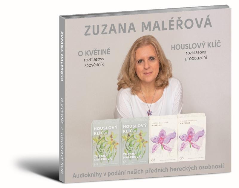 Kniha: O květině / Houslový klíč - 2 CD - Maléřová Zuzana