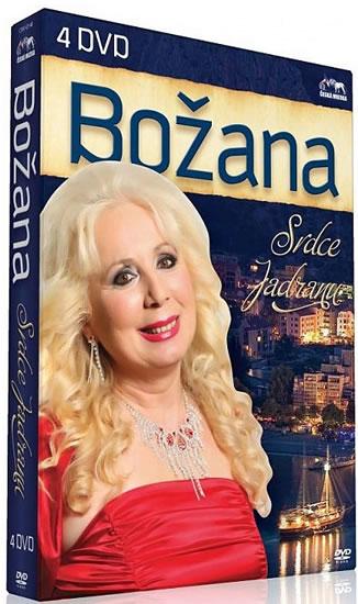 Kniha: Božana - Srdce Jadranu - 4 DVDautor neuvedený