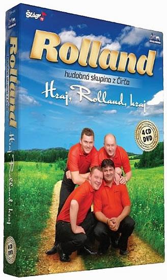 Kniha: Rolland - Hraj,Rolland,hraj - 4CD+1DVDautor neuvedený