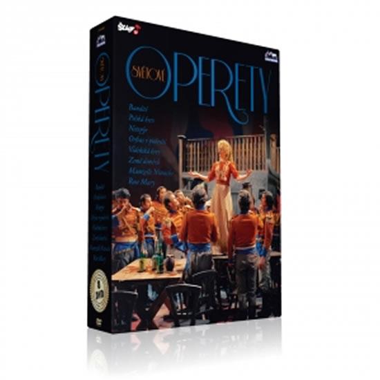 Kniha: Slavné světové operety - 8 DVDautor neuvedený
