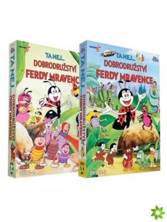 Kniha: Dobrodružství Ferdy mravence - 8 DVD - Ta nej...autor neuvedený
