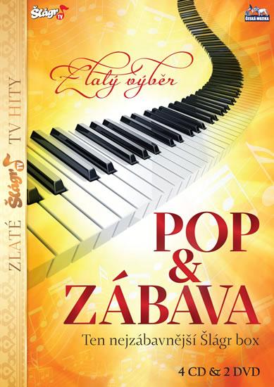 Kniha: Šlágr hit - Pop a zábava - 4 CD + 2 DVDautor neuvedený