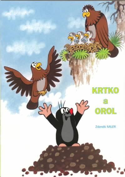 Kniha: Krtek a orel  - omalovánky A4 - Miler Zdeněk