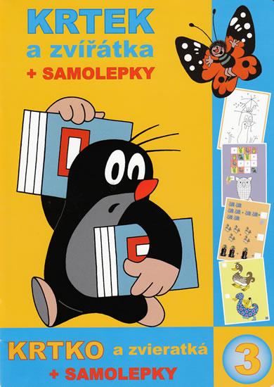 Kniha: Krtek a zvířátka + samolepkyautor neuvedený
