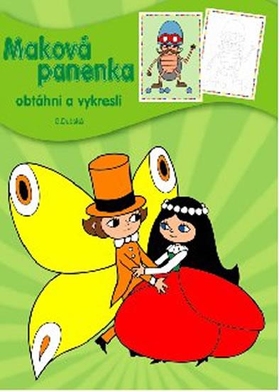 Kniha: Maková panenka - obtáhni a vykresliautor neuvedený