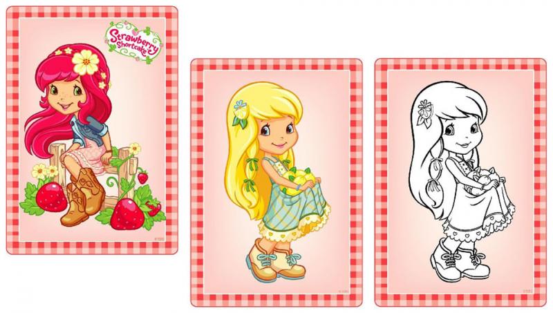Kniha: Strawberry - omalovánky A5autor neuvedený