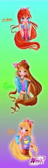 Kniha: Winx club Bloom - Záložka s 3D efektemautor neuvedený