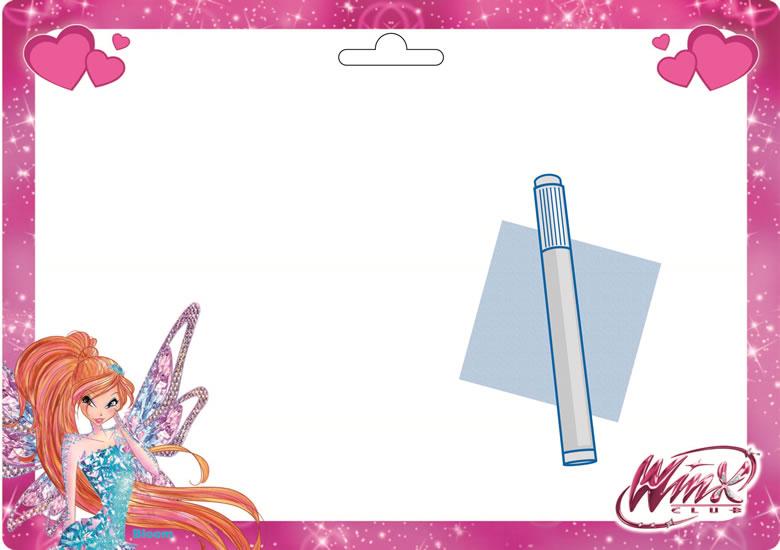 Kniha: Winx Club - Stíratelná tabulka A4autor neuvedený