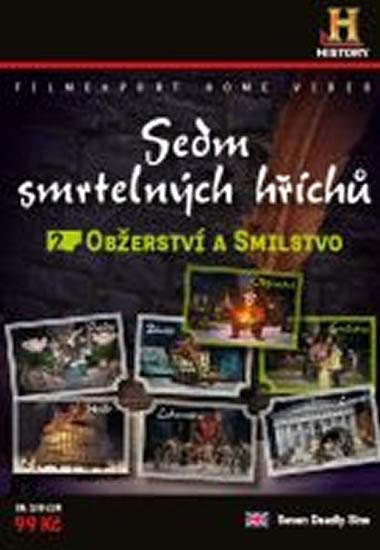 Kniha: Sedm smrtelných hříchů 2. - Obžerství, Smilstvo - DVD digipackautor neuvedený