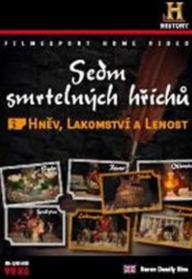 Kniha: Sedm smrtelných hříchů 3. - Hněv, Lakomství, Lenost - DVD digipackautor neuvedený