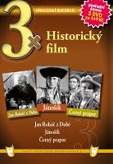 Kniha: 3x DVD - Historický filmautor neuvedený
