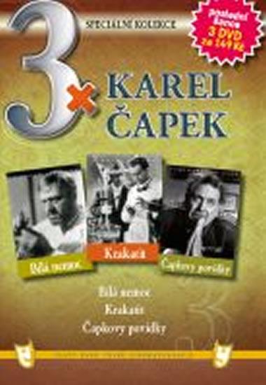 Kniha: 3x DVD - Karel Čapekautor neuvedený