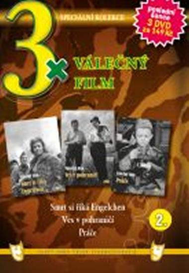 Kniha: 3x DVD - Válečný film 2.autor neuvedený