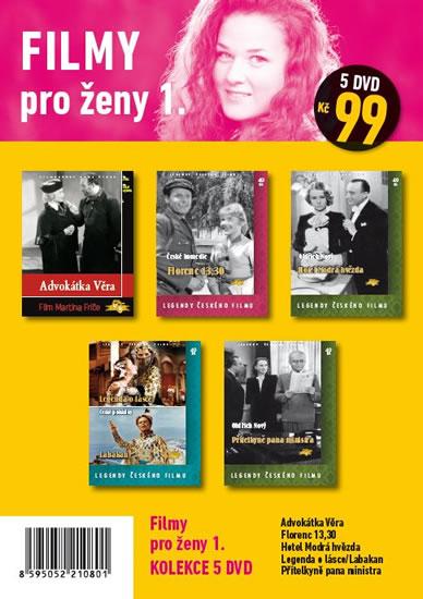 Kniha: Filmy pro ženy 1. – 5 DVDautor neuvedený