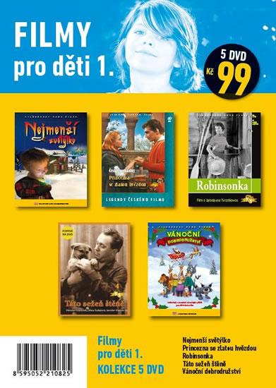 Kniha: Filmy pro děti 1. – 5 DVDautor neuvedený