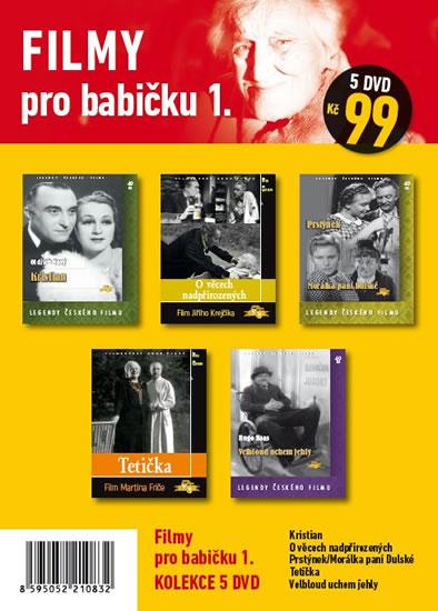 Kniha: Filmy pro babičku 1. – 5 DVDautor neuvedený