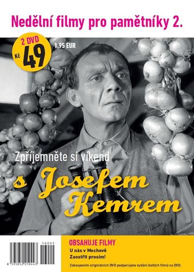 Kniha: Nedělní filmy pro pamětníky 2. - Josef Kemr - 2 DVD pošetkaautor neuvedený