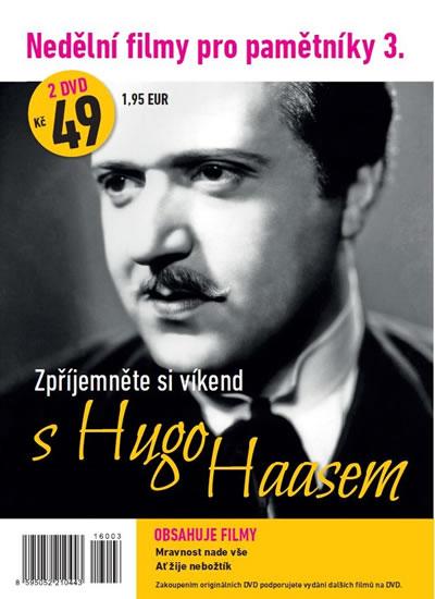Kniha: Nedělní filmy pro pamětníky 3. - Hugo Haas - 2 DVD pošetkaautor neuvedený