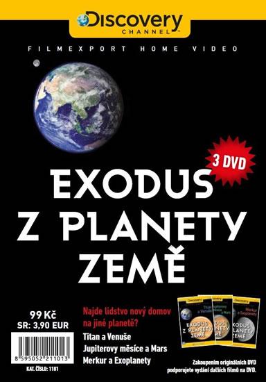 Kniha: Exodus z planety Země - 3 DVD v papírové pošetce s letákemautor neuvedený