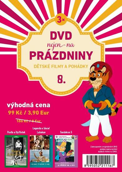 Kniha: DVD nejen na Prázdniny 8. - Dětské filmy a pohádky - 3 DVDautor neuvedený