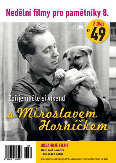 Kniha: Nedělní filmy pro pamětníky 8. - Miroslav Horníček - 2 DVD pošetkaautor neuvedený