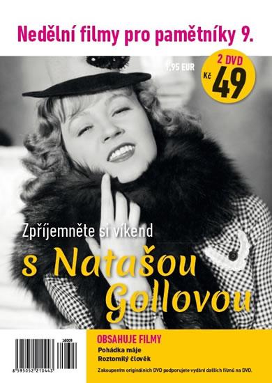 Kniha: Nedělní filmy pro pamětníky 9. - Nataša Gollová - 2 DVD pošetkaautor neuvedený
