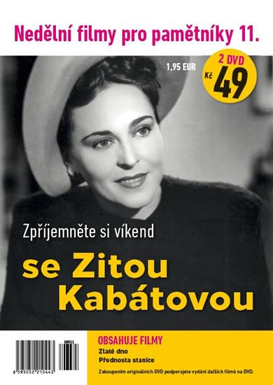Kniha: Nedělní filmy pro pamětníky 11 - Zita Kabátová - 2 DVD pošetkaautor neuvedený