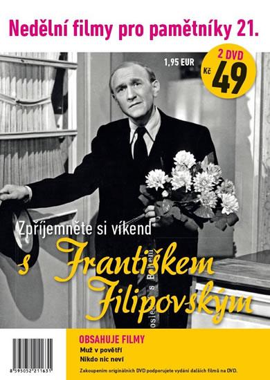 Kniha: Nedělní filmy pro pamětníky 21. - František Filipovský - 2 DVD pošetkaautor neuvedený