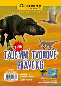 Tajemní tvorové pravěku - 3 DVD v papírové pošetce s letákem