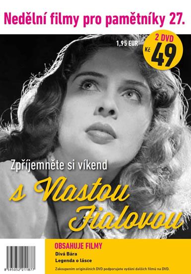 Kniha: Nedělní filmy pro pamětníky 27. - Vlasta Fialová - 2 DVD pošetkaautor neuvedený