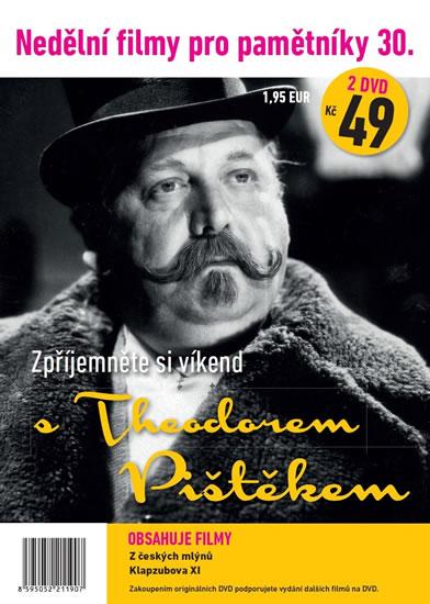 Kniha: Nedělní filmy pro pamětníky 30. - Theodor Pištěk - 2 DVD pošetkaautor neuvedený