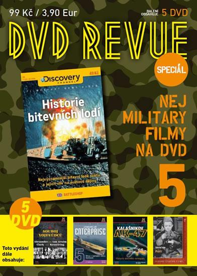 Kniha: DVD Revue speciál 5 - Nej military filmy na DVD - 5 DVDautor neuvedený