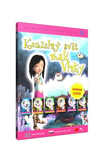 Kniha: Kouzelný svět malé Vlnky – 6 DVDautor neuvedený