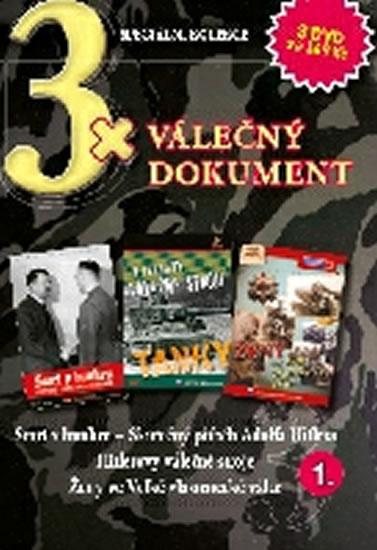 Kniha: 3x DVD - Válečný dokument 1.autor neuvedený