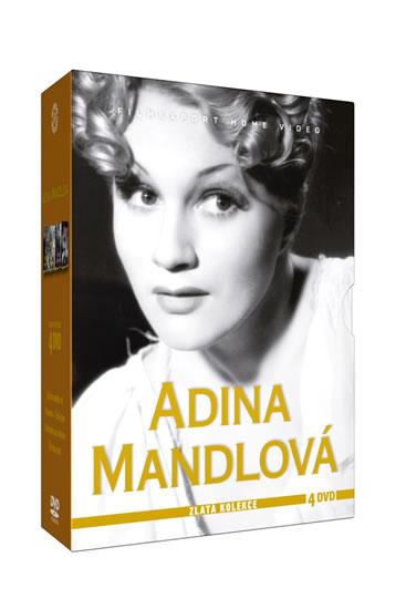 Kniha: Adina Mandlová - Zlatá kolekce - 4DVDautor neuvedený