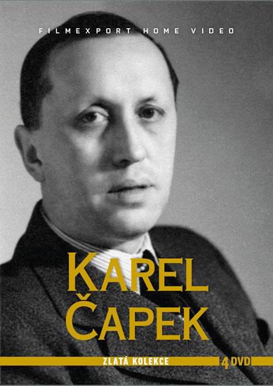 Kniha: Karel Čapek - Zlatá kolekce - 4DVDautor neuvedený