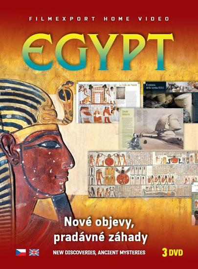 Kniha: Egypt: Nové objevy, pradávné záhady - 3 DVDautor neuvedený