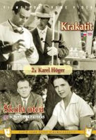 Kniha: Krakatit/Škola otců - (2 filmy na 1 disku) - DVD boxautor neuvedený