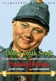 Dobrý voják Švejk/Poslušně hlásím - 2x DVD - digipack v šubru