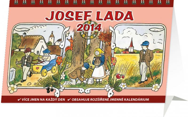 Kniha: Kalendář 2014 - Josef Lada Podzim - stolníautor neuvedený