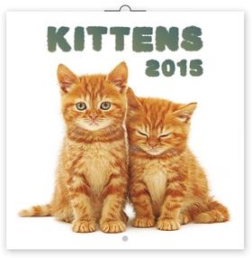Kniha: Koťata - nástěnný kalendář 2015autor neuvedený