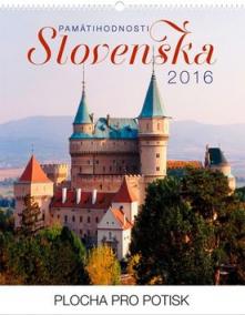 Pamätihodnosti Slovenska Praktik - nástenný kalendár 2016