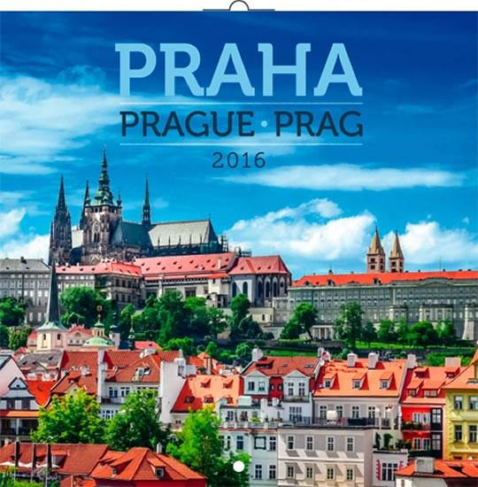 Kniha: Kalendář 2016 - Praha Jakub Kasl poznámkový 30 x 30 cmautor neuvedený