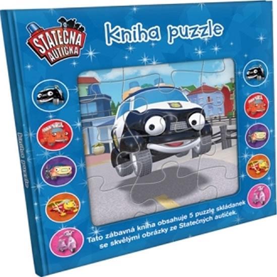 Kniha: Statečná autíčka - Kniha puzzle - Ferner Elin
