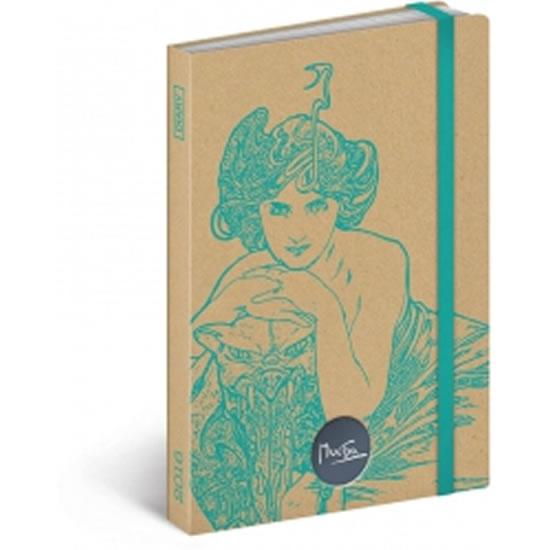 Kniha: Diář 2016 - Alfons Mucha Smaragd,  10,5 x 15,8 cmautor neuvedený