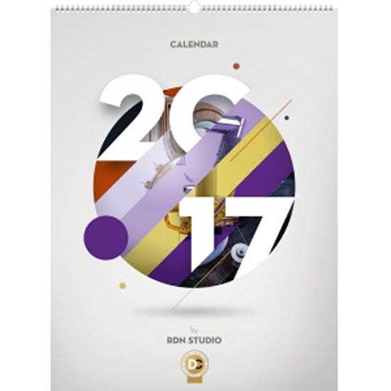 Kniha: Kalendář nástěnný 2017 - Calendar /Rdn Studioautor neuvedený