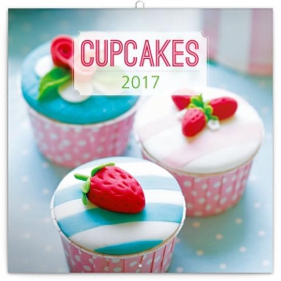 Kniha: Kalendář poznámkový 2017 - Cupcakesautor neuvedený